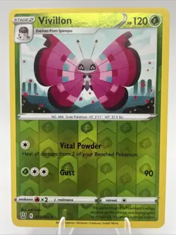 Pokemon TCG - Vivillon - 013/163 - Battle Styles - Reverse Holo - Image 1