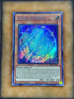 Yugioh Astral Kuriboh BROL-EN061 Secret Rare 1st Ed NM - Image 1