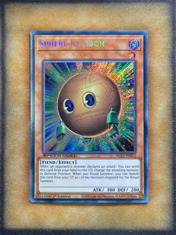 Yugioh Sphere Kuriboh SGX1-ENI12 Speed Duel Secret Rare 1st Ed NM - Image 1