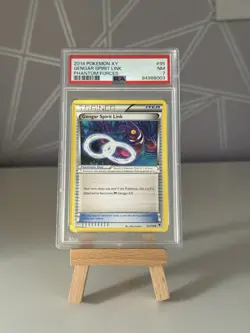 Gengar Spirit Link 2014 Pokemon X Y Phantom Forces PSA 7 - Image 1