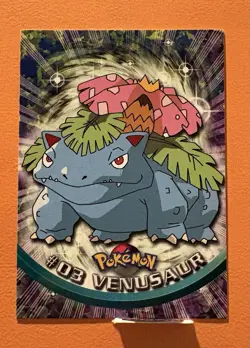 Venusaur #03 - Pokemon TCG - Pokemon 1999 Topps TV Animation !! - Image 1