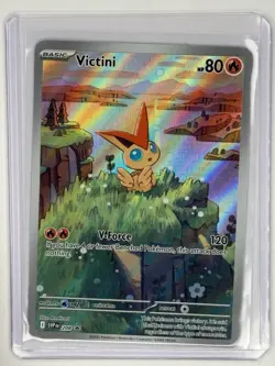 Victini 208 SV Scarlet & Violet Promo Holo Pokemon TCG Black Star Promo Card - Image 1