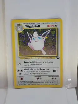 Wigglytuff 16/64 Jungle Set Holo Rare Vintage Pokemon Card - Image 1