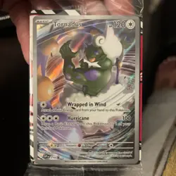 Pokemon Card Tornadus #210 Black Star Promo Scarlett Violet NM-Mint In Plastic - Image 1
