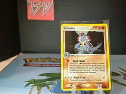 Pokemon Armaldo Holo 3/108 EX Power Keepers - MP - Image 1