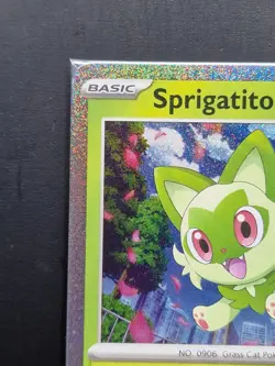 Sprigatito SVP 191 Horizons The Series Stamped Promo Sealed Pokemon TCG Card NM - Image 2