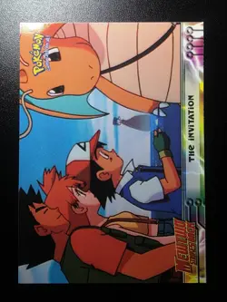 Pokemon TCG The Invitation Pokemon Topps Mewtwo Strikes Back 13 Mint Condition - Image 1