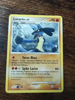 Lucario 61/146 Legends Awakened Pokemon Rare - Image 1