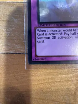 Solemn Judgement Ghost Rare Yu-Gi-Oh! GLD5-EN045 Limited Edition MP - Image 5