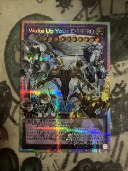 Wake Up Your Elemental HERO PSR LOSP-JP002 LIMIT OVER SPECIAL PACK Promo Yugioh - Image 1