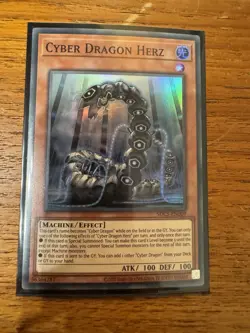 Cyber Dragon Herz - SDCS-EN009 - Super Rare - Unlimited Edition Near Mint Yugioh - Image 1