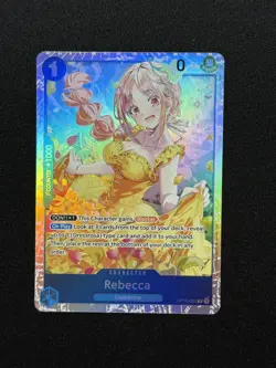 One Piece TCG OP15-053 SR Rebecca Adventure on Kami's Island English OP15 - Image 1