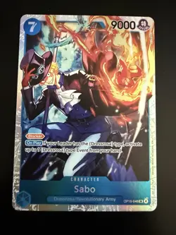 One Piece * Adventure on Kami's Island * SABO OP15-046 SR * ENG - Image 1