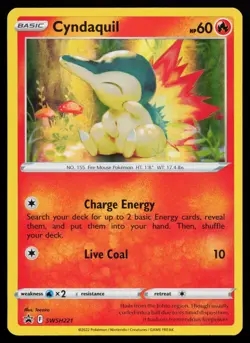 Cyndaquil SWSH221 Promo SWSH: Sword & Shield Promo Cards Pokemon Card - Image 1