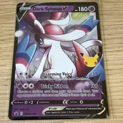 Dark Sylveon V SWSH134 SWSH: Sword & Shield Promo Cards Holo - Image 1