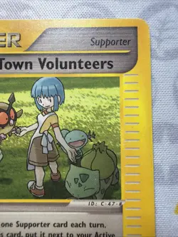 Town Volunteers 136/147 Uncommon Aquapolis Pokemon Card MP+ - Image 3