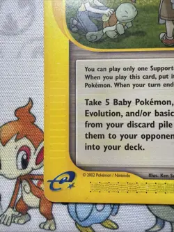 Town Volunteers 136/147 Uncommon Aquapolis Pokemon Card MP+ - Image 5