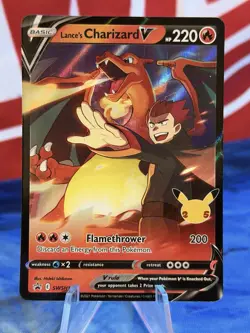 Lance's Charizard V SWSH133 SWSH: Sword & Shield Promo Cards Holo - Image 1