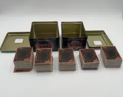 Yugioh Common bulk card lot W/ 2 Collectors Tin - Image 1