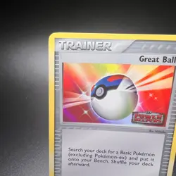 Great Ball 77/108 - EX Power Keepers Reverse Holo Stamped Pokemon Card - Image 3