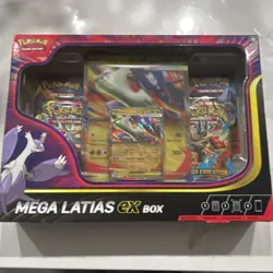 Pokemon Mega Latias EX Box Promo Oversize Card Booster Mega Latias - Image 1