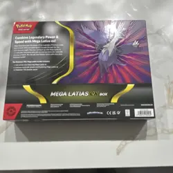 Pokemon Mega Latias EX Box Promo Oversize Card Booster Mega Latias - Image 3