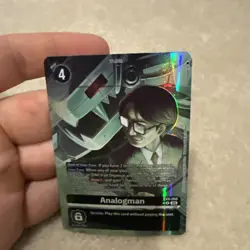 Analog Man (Alternate Art) EX9-068 R Versus Monsters NM Digimon Card Game - Image 1