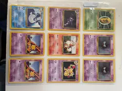 Pokemon WOTC-Base Fossil-Jungle-Team Rocket-Gym-Neo Card Lot 209 cards - Image 3