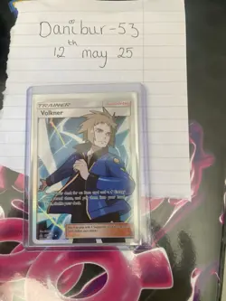 Volkner Full Art Ultra Prism 156/156 Pokemon Card - Image 1