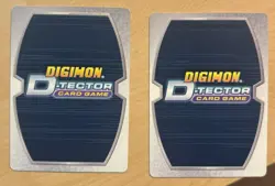 2 Digimon D-Tector OGREMON Cards 2002 Bandai DT-43 CHAMPION, KJKD7 - Image 2