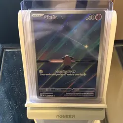 Pokemon Cleffa Illustration Rare Holo 202/197 SV03 Obsidian Flames 30 HP Card - Image 1