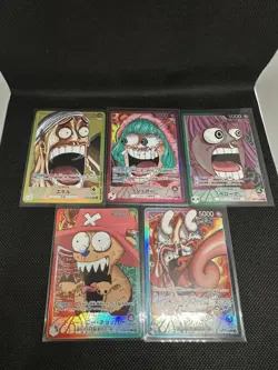 ONE PIECE Base Shop Collection Vol.1 JP | OPEN x5 Cards | Chopper Enel Sugar… - Image 1