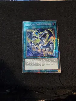 Spell Card "Soul Exchange" - MP25-EN007 - Starlight Rare YuGiOh - Image 1