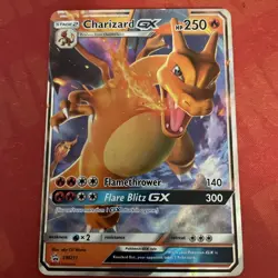 Pokemon Card TCG - Charizard GX SM211 Black Star Promo Sun & Moon Near Mint - Image 1
