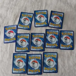 Pokemon TCG 12 Card Lot Pikachu Mew Entei Infernape Full Art Holo - Image 3