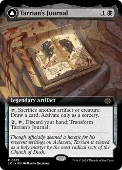 Tarrian's Journal (Extended Art) [The Lost Caverns of Ixalan] MTG - Image 1