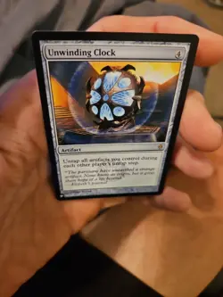 Unwinding Clock New Phyrexia NM Magic The Gathering MTG Tcg See Pics - Image 3