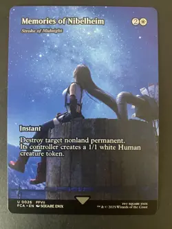 Memories of Nibelheim - Stroke of Midnight MTG Final Fantasy FCA 0026 NM - Image 1