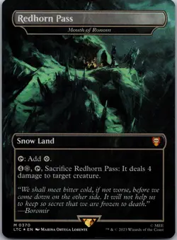 Redhorn Pass - Mouth of Ronom M Commander: The Lord of the Rings: Tales of Middl - Image 1