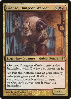 1x Grenzo, Dungeon Warden NM Eng MTG - Conspiracy 2014 - Image 1