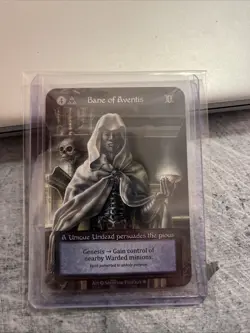 Bane of Aventis - Non Foil Unique- Sorcery Contested Realm Gothic - Nm - Image 1