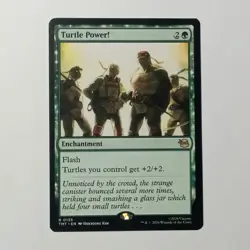 Magic MTG - Turtle Power! - Teenage Mutant Ninja Turtles #135 Rare 0135 - Image 1