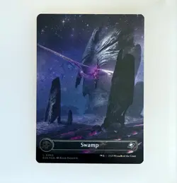 MTG: Swamp (0264) (Borderless) Edge of Eternities Foil NM - Image 1
