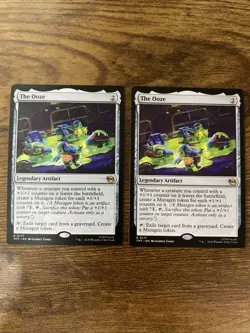 The Ooze (x2) Teenage Mutant Ninja Turtles Regular Magic The Gathering TCG - Image 1