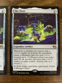 The Ooze (x2) Teenage Mutant Ninja Turtles Regular Magic The Gathering TCG - Image 3