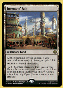 INVENTORS' FAIR KALADESH KLD RARE LEGENDARY LAND LP MTG 247 - Image 1