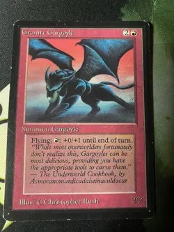 Granite Gargoyle X1 MTG Beta LP Magic The Gathering - Image 1
