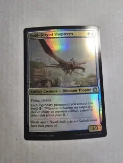 Gold-Forged Thopteryx March of the Machine: The Aftermath Foil - Image 1