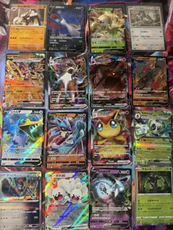 Pokemon 16 Card Lot nm V Max Mega Amazing Ex HOLO Rare Hits Only C44 - Image 1