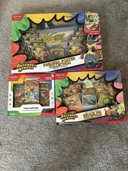 Pokemon Ascended Heroes Premium Poster Collection, Deluxe Pin & First Partner - Image 2